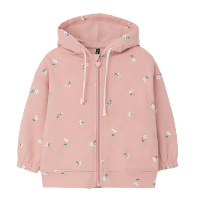 Толстовка для девочки Crockid КР 302432 дымчатая роза милые цветочки к543 1